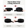 ZELUS Weighted Belt, 0-8 lb Z-Fit Adjustable Weighted Belt for