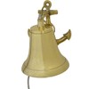 Nautical Tropical Imports 7 Inch Solid Brass Anchor Wall Mount