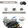 60PCS Car Roof Headliner Repair Kit, Auto Roof Snap Rivets