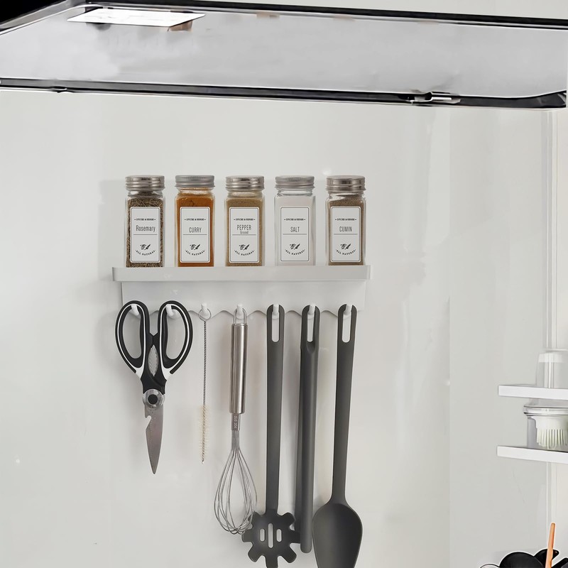Poywaze Magnetic Kitchen Tool Hook, Magnetic Hook, Strong Magnet Wall