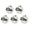 5 Pcs Clicker Counter 4 Digit Metal Case Accurate Hand