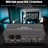 USB Live Sound Card Digital Mixing Live Computer Recording USB