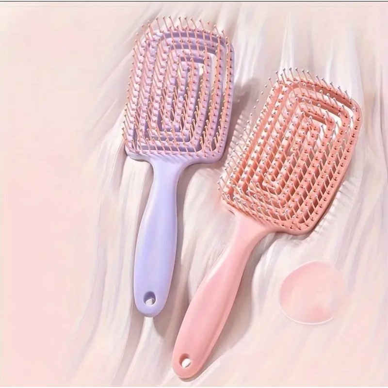 2-in-1 Hair Care Set - Detangling Brush & Shampoo -