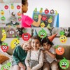 IFKEGON Foam Fruit Stickers,132pcs Foam Peel and Smile Face Sticker