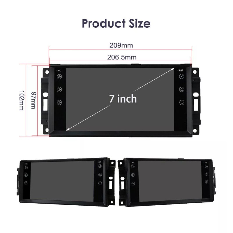 CarPlay For 2008 2009 2010 2011 2012-2014 Dodge Challenger Radio
