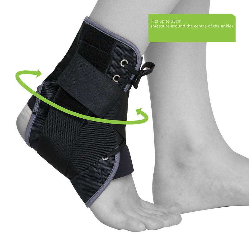 KEDLEY Lace Up Ankle Support Brace | Medical Grade Firm