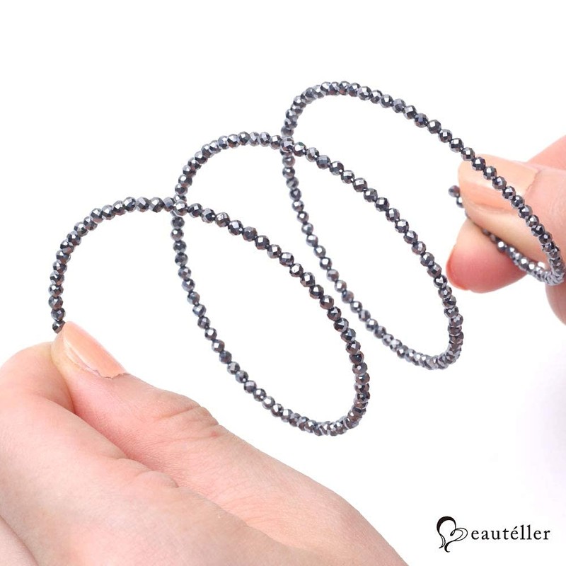 Beautéller Terahertz Bracelet, One Size, Spinel Cut, 0.08 inch (2