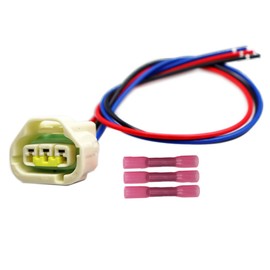 TPS Throttle Position Sensor Connector WH1099 Crankshaft Sensor Wire Harness Compatible with 1997-2007 Chrysler Dodge Jeep Plymouth Subaru Mitsubishi H4 I4 V6 V8 Pigtail