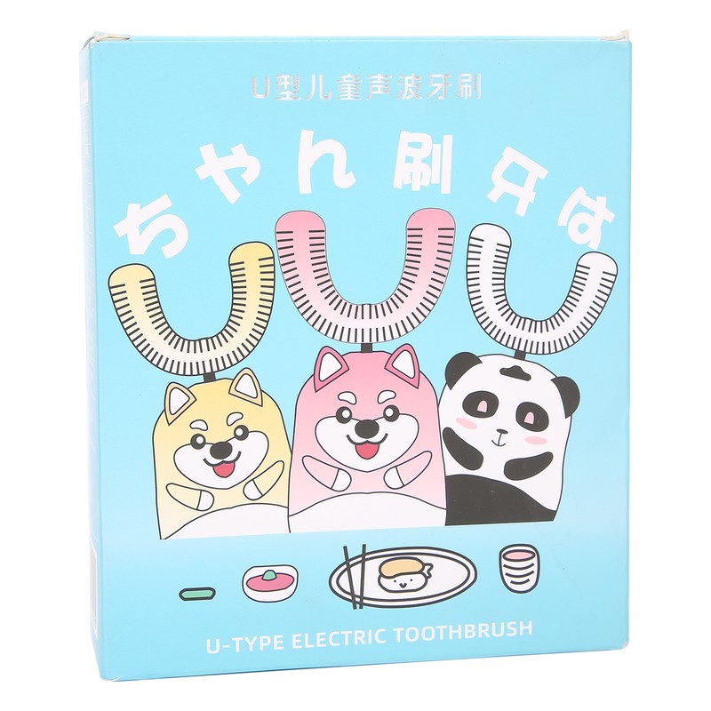 Automatic Children U Shaped Toothbrush Electric IPX7 Waterproof Kids Teeth