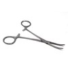 Dog Pet Ear/Nose Hair Puller Grooming Hemostat Locking Forceps Curved