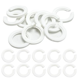 10 Piece Lampshade Converter Kit - Reducing Ring Washer Adapter for Different Lampshades
