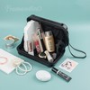 Framendino, Hard Shell Cosmetics Case Carrying Hard Bag for Toiletry