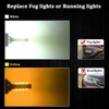 SOCAL-LED LIGHTING 2x LED Fog Light Bulb for Powersports Advanced