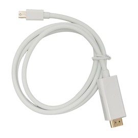 Mini DisplayPort to HDMI Adapter, Mini DP to HDMI Converter for MacBook, for Surface Pro Monitor Projector, Mini DP to HDMI Adapter (1m)