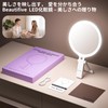 Beautifive 10x/1x 両面ライト付き拡大鏡 卓上/吊り下げ/手持ち可能 コンパクト携帯用