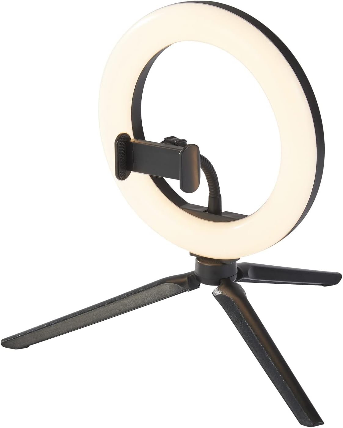 LEDVANCE Mobile Camera Light Ring Desktop, 5.5 W, Negro