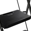 SEGAWE 3 Step Ladders Folding Step Stool Anti-Slip Pedals Compact