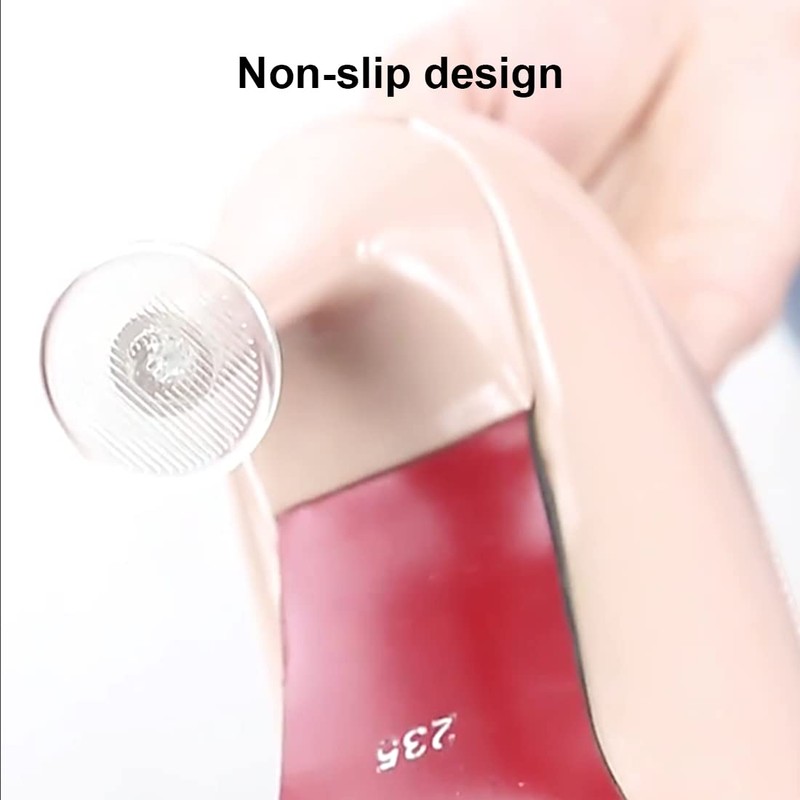 30 Pairs Women's High Heel Protectors Heel Replacement Small Medium