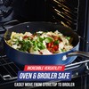 Blue Diamond 5QT Saute Pan with Lid, Non Toxic PFAS-Free
