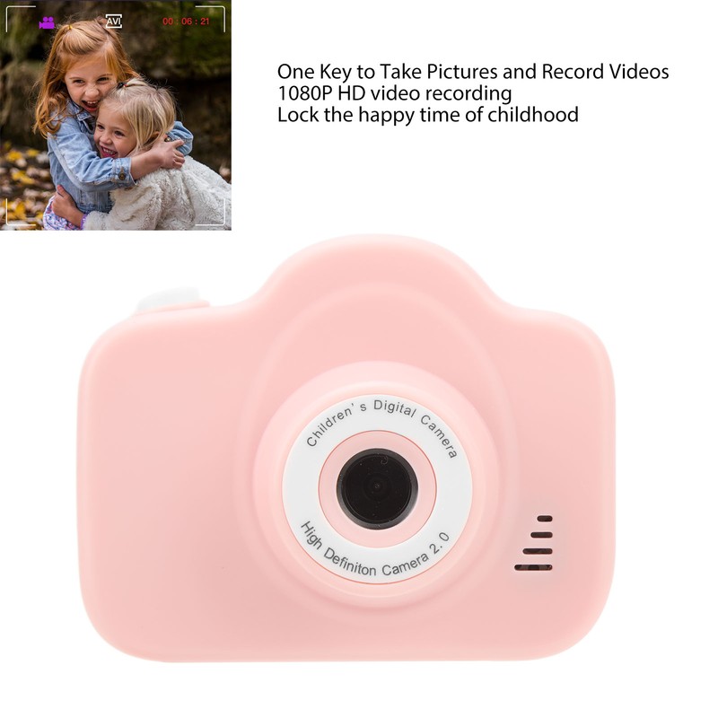 Children Digital Camera 2000W HD 2.0 Inch Screen Rechargeable Multi