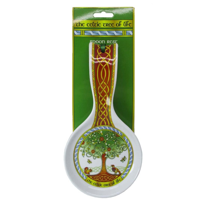 Royal Tara Bone China Spoon Rest With The Celtic Tree