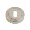 VIBE Keyhole Escutcheon on Chrome Plated/Satin Chrome Plated Keyhole Cover