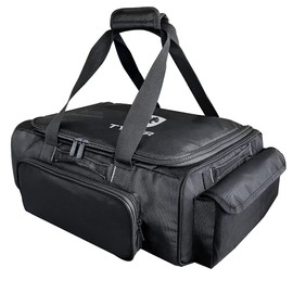 Tyger Rear Underseat Cargo Storage Bag Organizer Small Size 5.5 Gallons Compatible with Ford, Chevy, Ram and Toyota Crew Cab Full Size Pickup Trucks | TG-CB3U1218