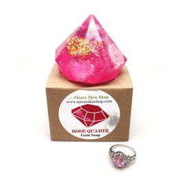 Nature Skin Shop Birthstone Gem Soap (Rose Quartz)