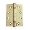 Ball Bearing Fire Door Hinges Polished Brass - 1 Pair