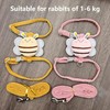 Hayaww Rabbit Harness and Leash Adjustable Harness for Rabbits Rabbit