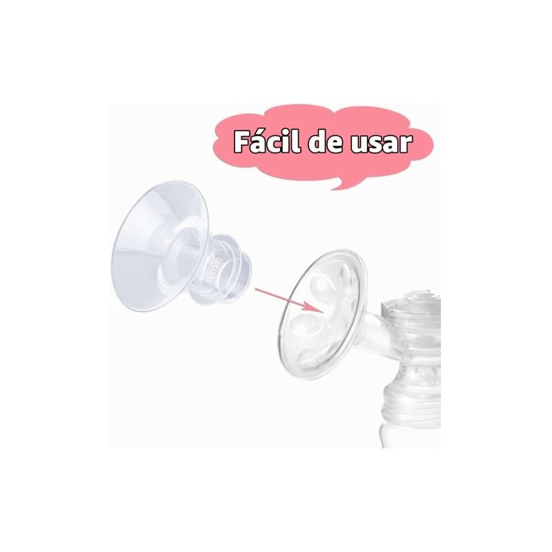 THJOPOKEEL 12 Piezas Insertos de Brida para Extractor de Leche