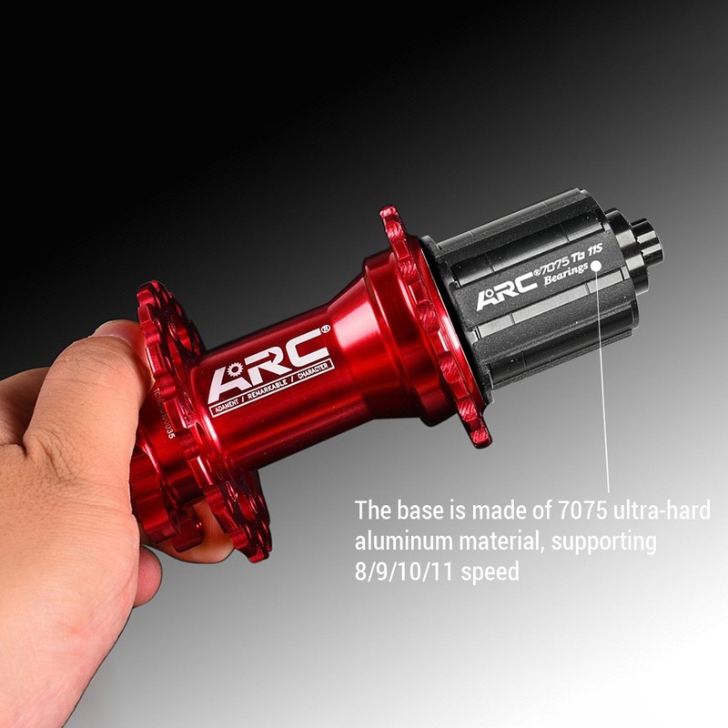 1 Pair MTB Bike Hub Front Rear HG 8-11 Speed