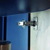 Emuca - Pack of 2 X91 Full Overlay Hinges Opening