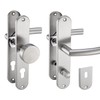 Stahlia Handle set long plate renovation set stainless steel brushed