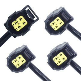 higherbro 4PCS Oxygen O2 Sensor 1 & 2 for 2001 2002 2003 Jeep Wrangler 4.0L Upstream + Downstream