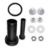 TopHomer Wall Hung Toilet Tank Connector Set with 7.28inch Pipes,