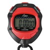 LINKSY LS004RBA 1/100 Second Stopwatch, Split Dial Time, Clock, Alarm,