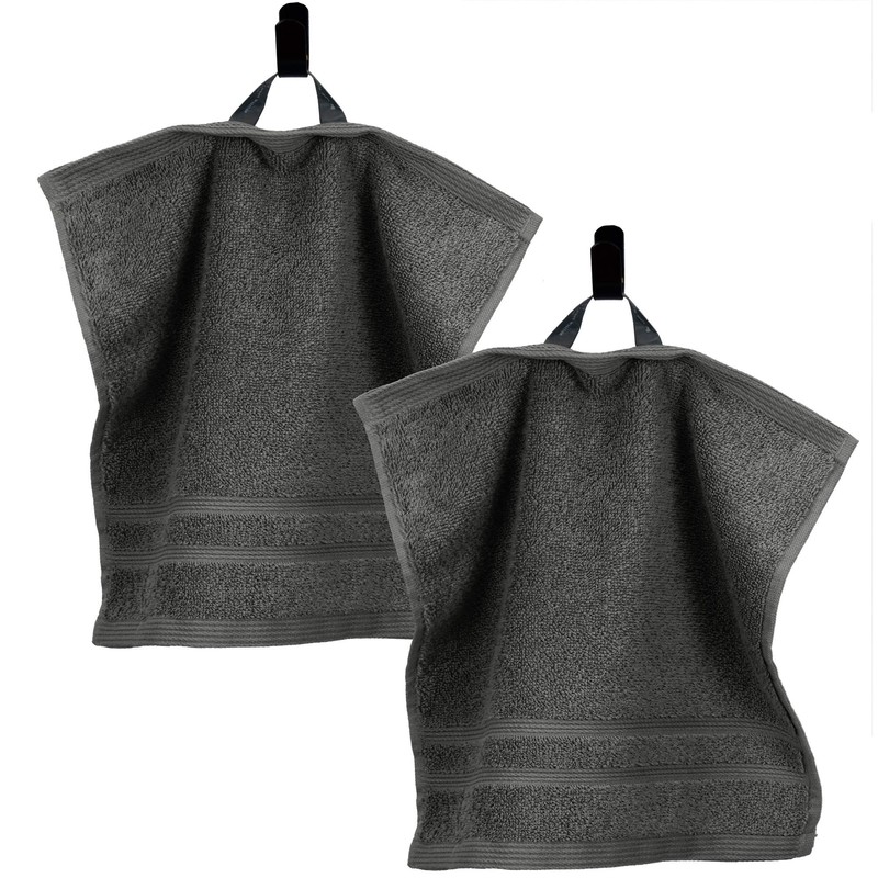 Lashuma Guest Hand Towels Anthracite Grey Hand Towels Small 30