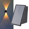 Solar Wall Lights Waterproof Decorative Outdoor Up and Down Fence