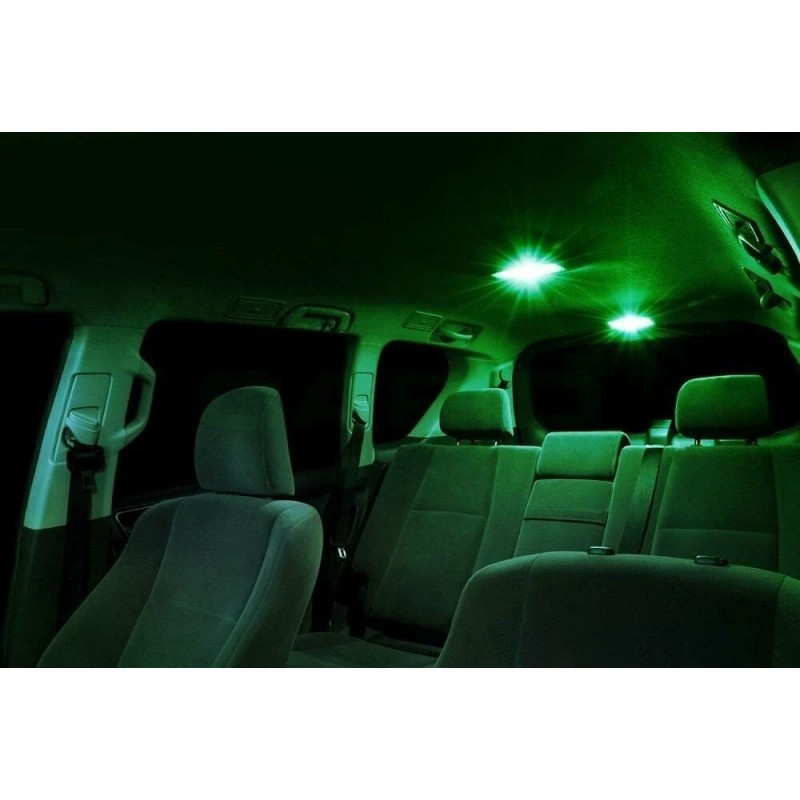 XtremeVision Interior LED for Dodge Challenger 2011-2016 (16 PCS) Green