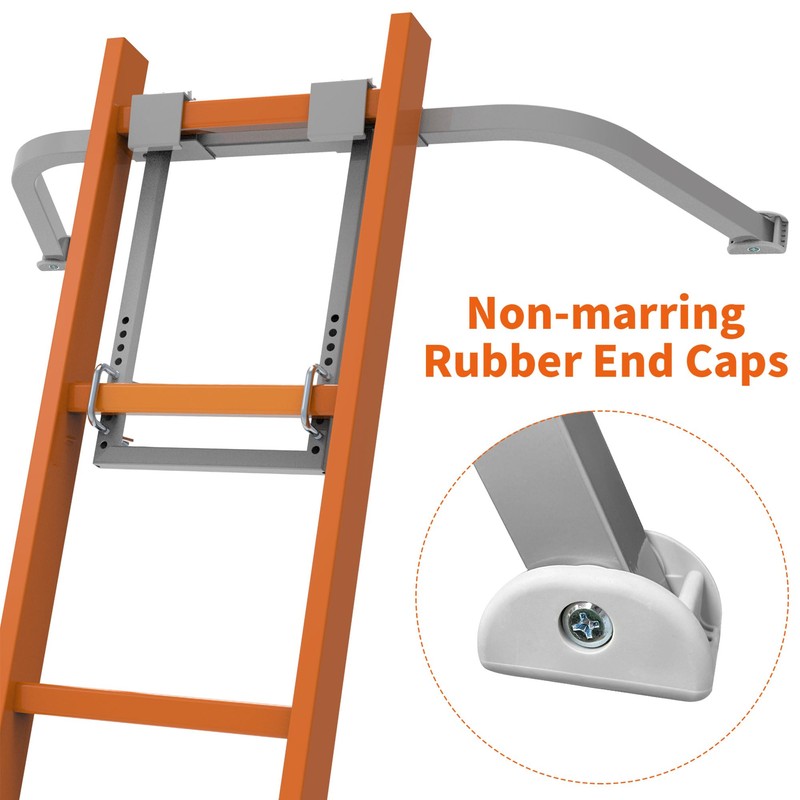 Ladder Stabilizer for Gutter Cleaning Tools and Wall,Heavy Duty Roof