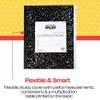 School Smart Flexible Cover Ruled Composition Book, 48 Sheets, 9-3/4