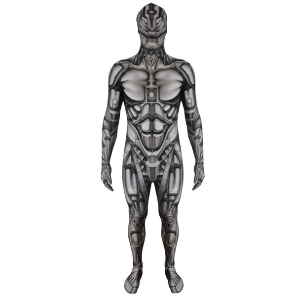 Morphsuits Kids Android Monster Costume - Small 3'-3'5 / 6-8 Years