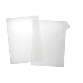 Pagna Dokumentenhülle A4 passend für alle PAGNA-Dokumentenmappen 5er Packung, Farbe: transparent