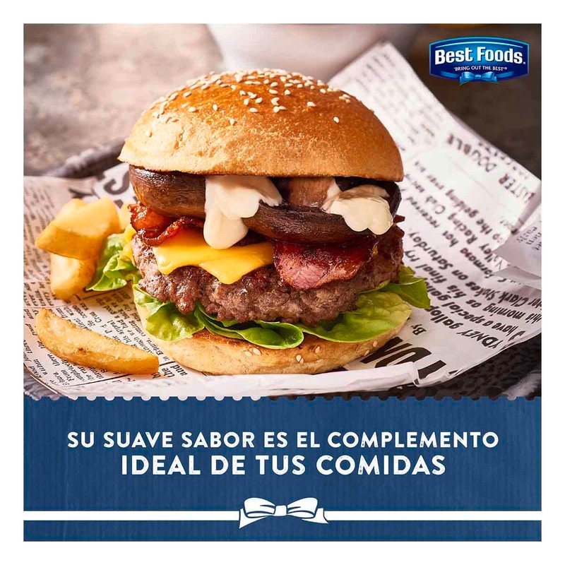 Mayonesa Best Foods Real 236 ml