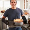 Breathffy 2 Pairs 17 Inch Extra Long Oven Mitts Heat