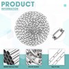 TOMIUS 10M 304 Stainless Steel Chain ⌀3mm Metal Security Chains