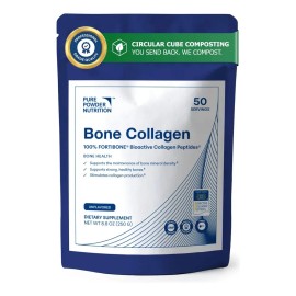 Pure Powder Nutrition Colágeno Fortibone 50 Porciones Polvo                                                                                           