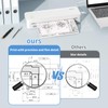 JADENS Portable Printers Wireless for Travel, Support 8.5" X 11"