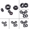 100 Pieces/Set M2-M5 Metric, Fastening Parts Nuts Thread Hex Nuts